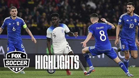 italy vs england euro qualifiers highlights